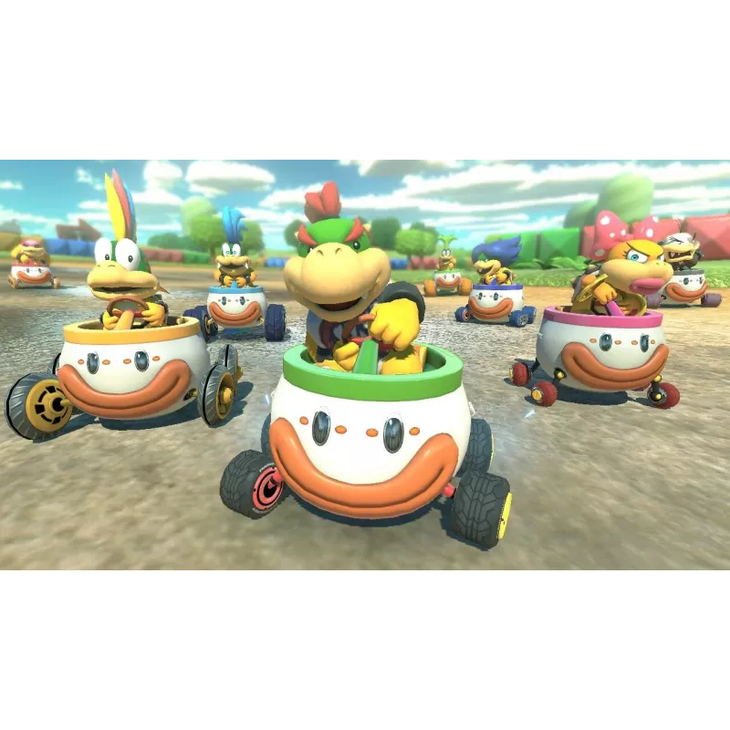 Nintendo Mario Kart 8 Deluxe Standard alemão, inglês, francês, italiano, japonês, neerlandês, português, russo Nintendo Switch