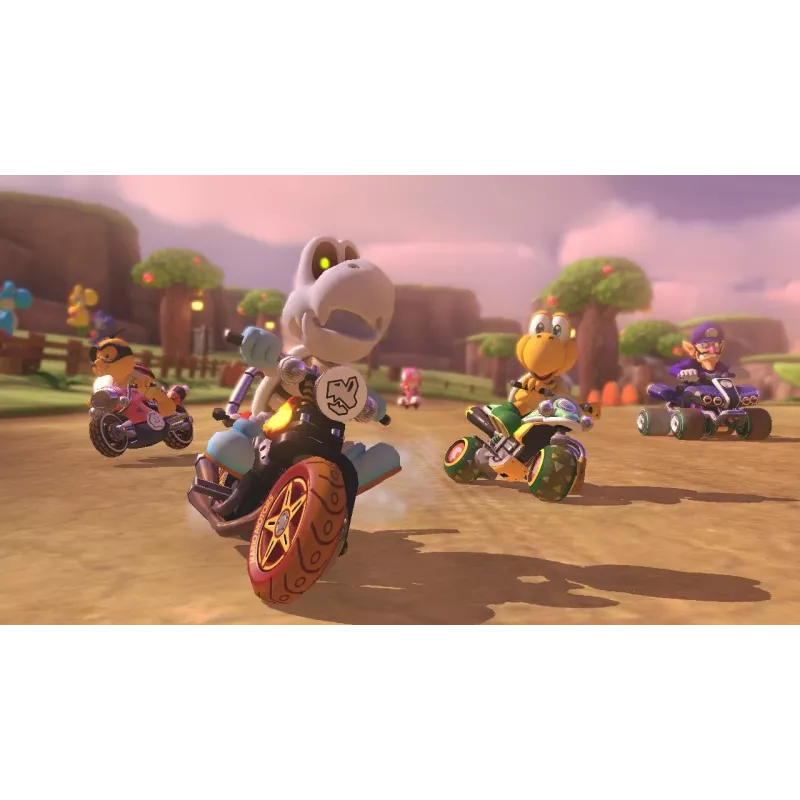Nintendo Mario Kart 8 Deluxe Standard alemão, inglês, francês, italiano, japonês, neerlandês, português, russo Nintendo Switch