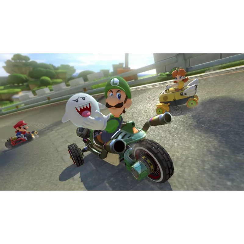Nintendo Mario Kart 8 Deluxe Standard alemão, inglês, francês, italiano, japonês, neerlandês, português, russo Nintendo Switch
