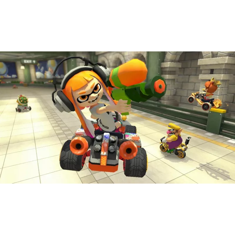 Nintendo Mario Kart 8 Deluxe Standard alemão, inglês, francês, italiano, japonês, neerlandês, português, russo Nintendo Switch