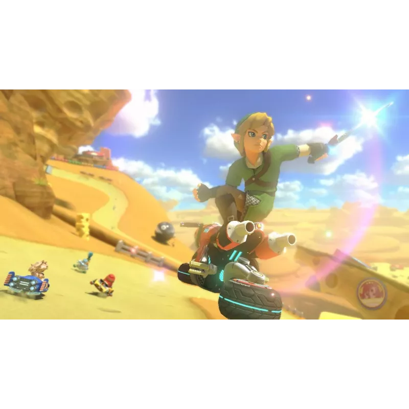 Nintendo Mario Kart 8 Deluxe Standard alemão, inglês, francês, italiano, japonês, neerlandês, português, russo Nintendo Switch