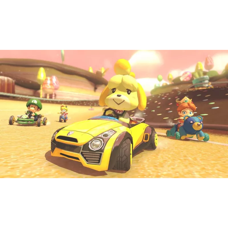Nintendo Mario Kart 8 Deluxe Standard alemão, inglês, francês, italiano, japonês, neerlandês, português, russo Nintendo Switch