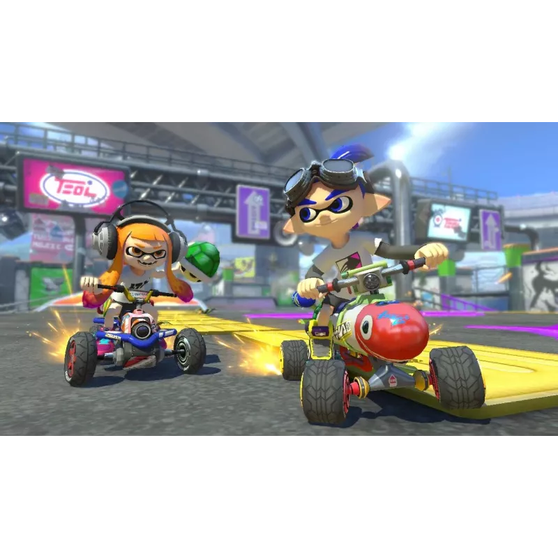 Nintendo Mario Kart 8 Deluxe Standard alemão, inglês, francês, italiano, japonês, neerlandês, português, russo Nintendo Switch