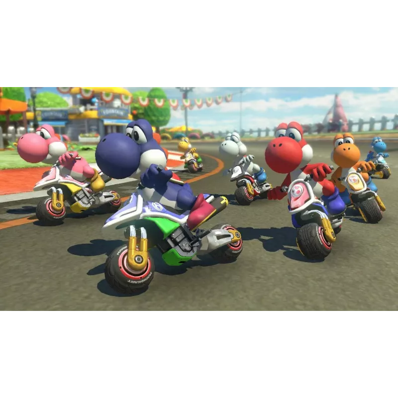 Nintendo Mario Kart 8 Deluxe Standard alemão, inglês, francês, italiano, japonês, neerlandês, português, russo Nintendo Switch