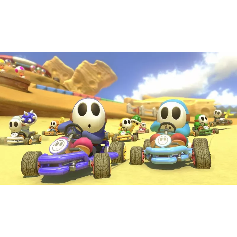 Nintendo Mario Kart 8 Deluxe Standard alemão, inglês, francês, italiano, japonês, neerlandês, português, russo Nintendo Switch