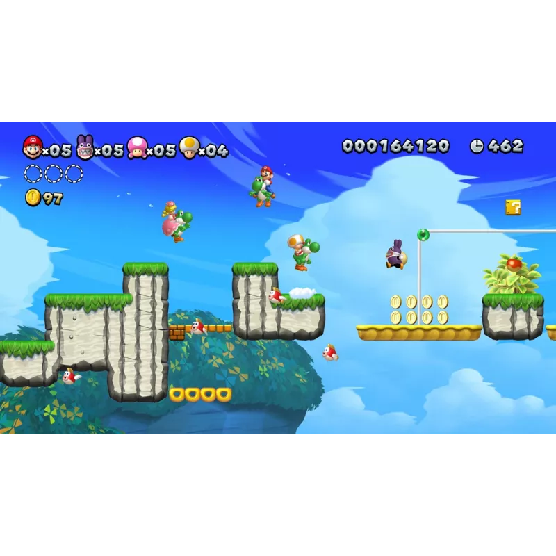 Nintendo New Super Mario Bros. U Deluxe, Switch alemão, inglês Nintendo Switch