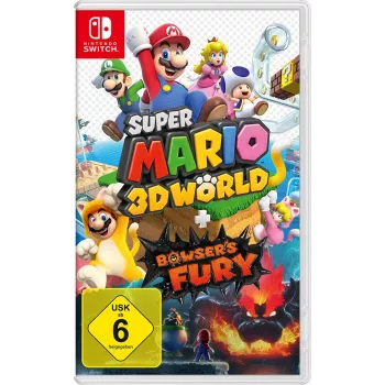 Nintendo Super Mario 3D World + Bowser's Fury Standard+DLC alemão Nintendo Switch
