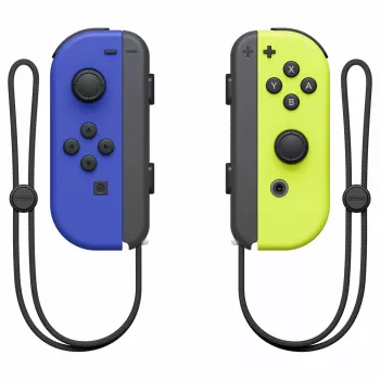 Nintendo Joy-Con preto, azul, amarelo Bluetooth gamepad analógico/digital Nintendo Switch
