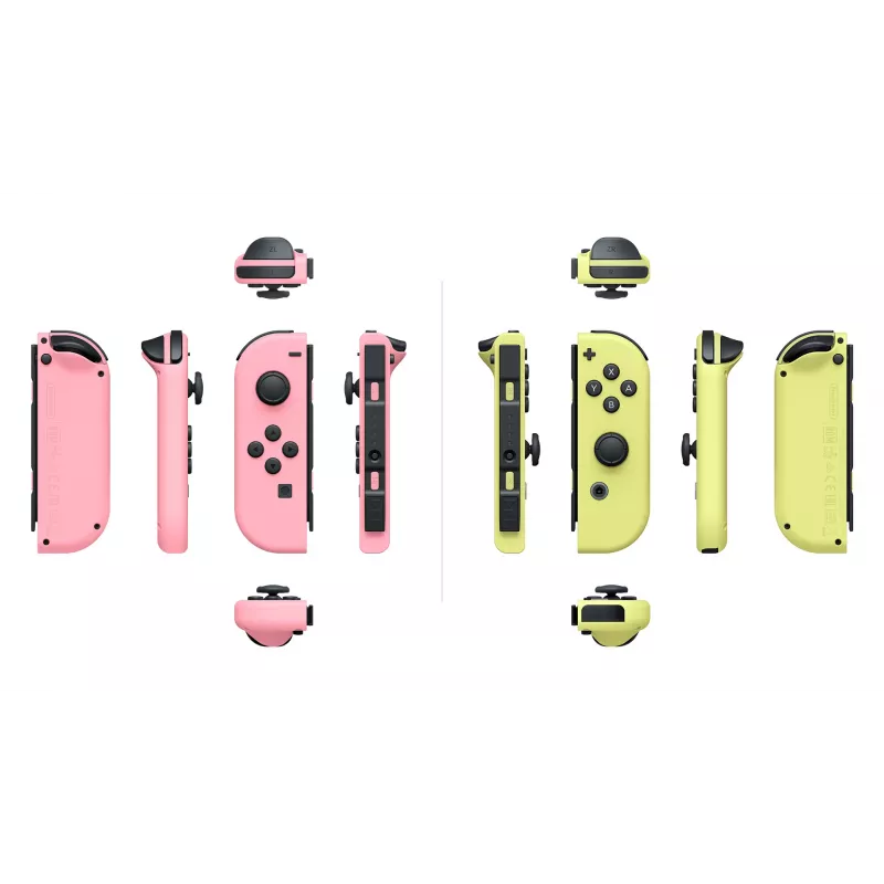 Nintendo 10011583 comando de gaming rosa, amarelo Bluetooth gamepad analógico/digital Nintendo Switch, Nintendo Switch OLED