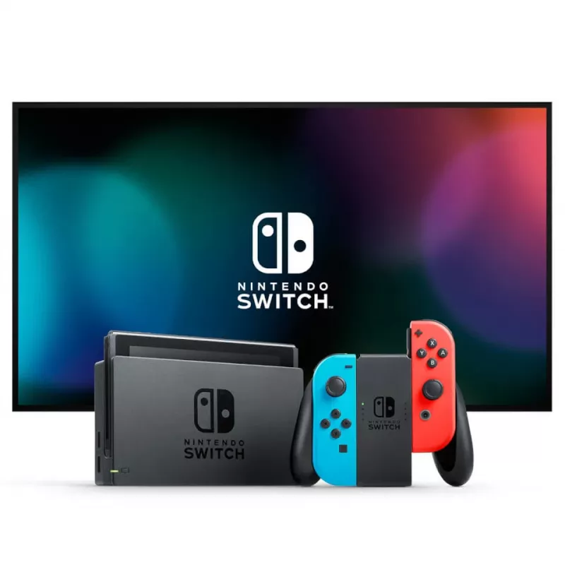 Nintendo Switch + Mario Kart 8 Deluxe consola portátil 15,8 cm (6,2 polegadas) 32 GB ecrã tátil WLAN preto, azul, vermelho
