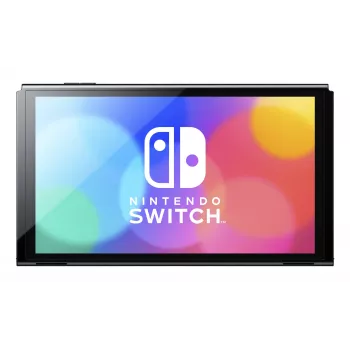 Nintendo Switch OLED, Nintendo Switch, NVIDIA Custom Tegra, azul, vermelho, analógico/digital, botão Home, botão Power, botões