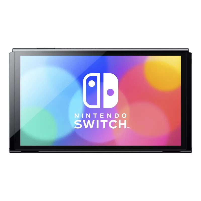 Nintendo Switch OLED, Nintendo Switch, NVIDIA Custom Tegra, azul, vermelho, analógico/digital, botão Home, botão Power, botões