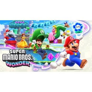 Nintendo Super Mario Bros. Wonder Standard alemão, neerlandês, inglês, espanhol, francês, italiano, japonês, coreano, português, russo Nintendo Switch