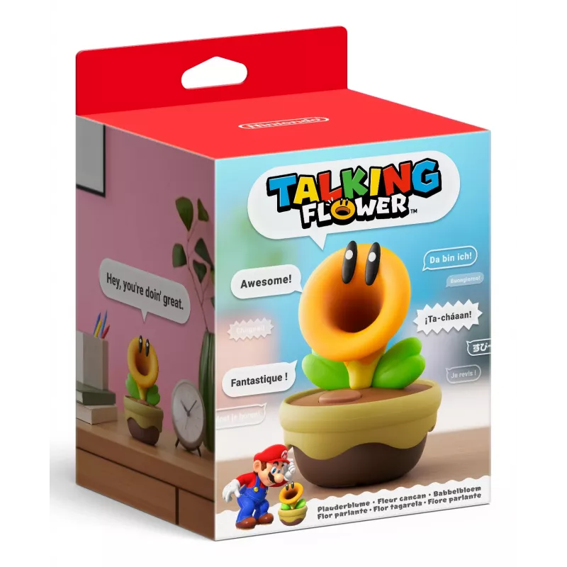 Nintendo Talking Flower, figura de coleção, videojogo