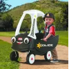 Little Tikes Tikes Patrol carro de polícia, 1,5 ano(s), 4 rodas, plástico, preto, branco, pilhas necessárias