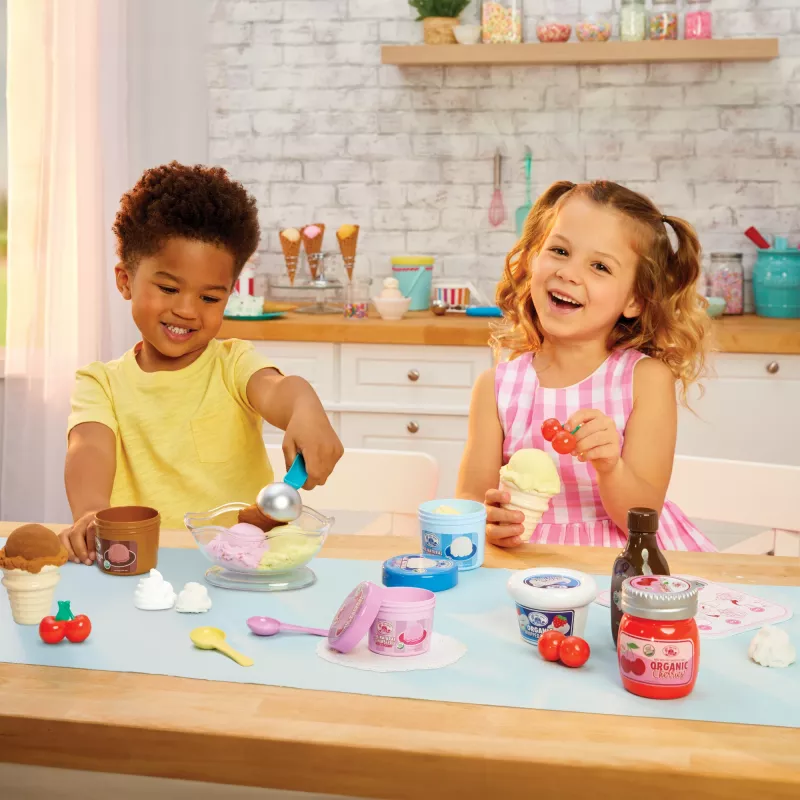 Little Tikes Creative Chefs conjunto de gelado, conjunto de gelado, 3 ano(s)