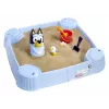 Little Tikes Bluey Beach Day caixa de areia, quadrada, plástico, azul, caixa de areia