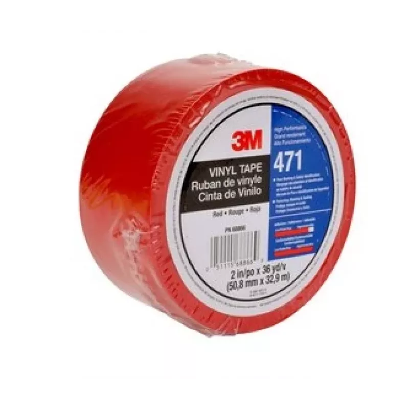 3M 471 32,91 m vinil vermelho