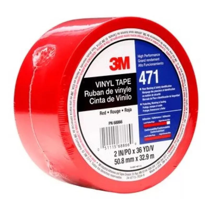3M 471 32,91 m vinil vermelho