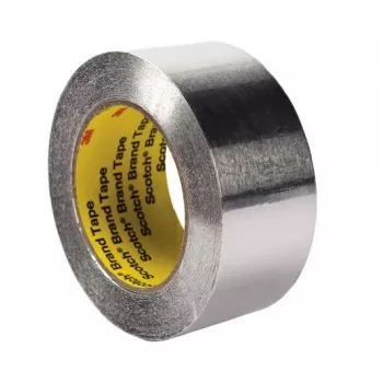 3M 7100053636 fita adesiva para interior 55 m alumínio, metal prateado