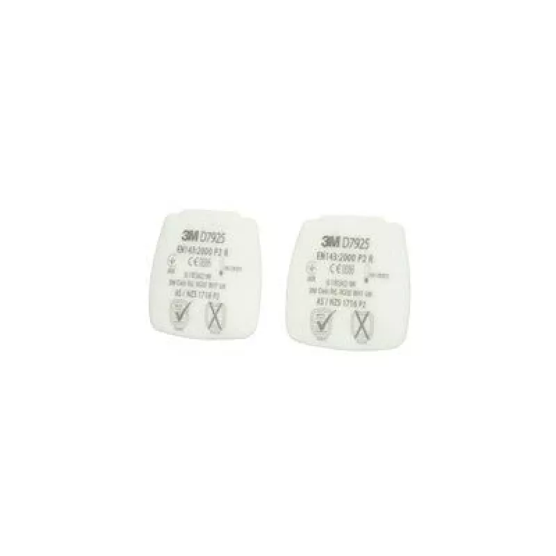 3M D7925 Acessório de proteção respiratória Filtro de partículas 4 unidades