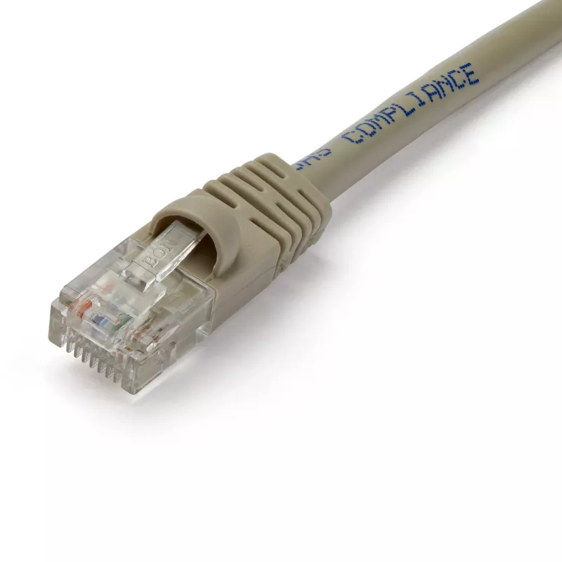 StarTech.com adaptador de cabo splitter RJ45 2-para-1 - F/M, 10/100Base-T(X), Cat5e, cinzento, policloreto de vinilo (PVC), 0,33 m, macho/fêmea