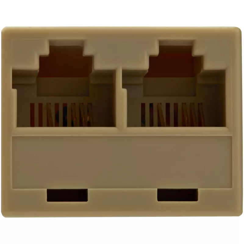 StarTech.com adaptador de cabo splitter RJ45 2-para-1 - F/M, 10/100Base-T(X), Cat5e, cinzento, policloreto de vinilo (PVC), 0,33 m, macho/fêmea
