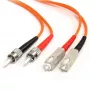 StarTech.com cabo de fibra ótica - multimodo duplex 62,5/125 - LSZH - ST/SC - 2 m