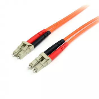 StarTech.com cabo de fibra ótica 3m – multimodo duplex 62,5/125 LSZH cabo de patch de fibra ótica – LC/LC