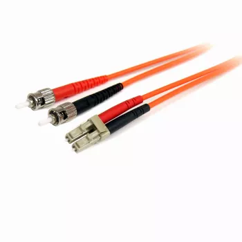 StarTech.com cabo de fibra ótica 1m - multimodo duplex 62.5/125 LSZH FIBLCST1