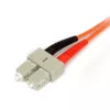 StarTech.com cabo de fibra ótica 1m – multimodo duplex 62,5/125 LSZH FIBLCSC1