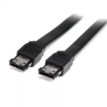 StarTech.com cabo eSATA externo blindado 3 ft M/M, 0,9 m, eSATA, eSATA, eSATA, macho/macho, preto