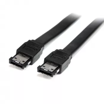 StarTech.com cabo eSATA externo blindado 1,8 m M/M, 1,8 m, eSATA, eSATA, eSATA, macho/macho, preto