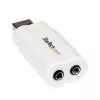 StarTech.com adaptador conversor USB para áudio estéreo