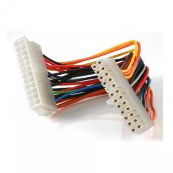 StarTech.com Cabo de extensão de alimentação ATX 2.01 de 24 pinos de 8 polegadas, ATX (24 pinos), ATX (24 pinos), 0,203 m, ficha, conector fêmea, reto