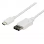 StarTech.com Cabo USB-C para DisplayPort 1.2 de 1,8 m 4K 60 Hz – Cabo adaptador USB-C para DisplayPort HBR2 – Cabo de vídeo DP Alt Mode para monitor DP – Compatível com Thunderbolt 3 – Branco