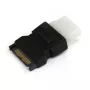 StarTech.com Adaptador de cabo de alimentação SATA para LP4, SATA (15 pinos), LP4 (4 pinos), Preto