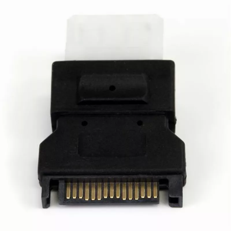 StarTech.com Adaptador de cabo de alimentação SATA para LP4, SATA (15 pinos), LP4 (4 pinos), Preto