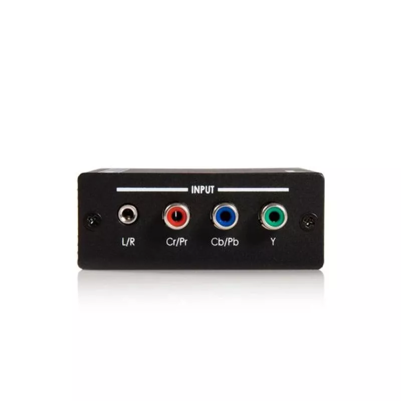 StarTech.com Conversor de vídeo Component para HDMI com áudio, Preto, RoHS, CE, FCC, 1080p, HDMI, 5 V, 80 mm