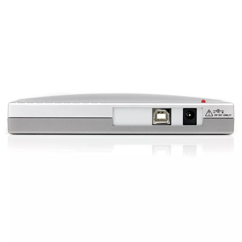 StarTech.com Hub adaptador USB para RS232 Serial DB9 de 4 portas, USB, Serial, Prateado, Plástico, CE, FCC, RoHS, 1 W