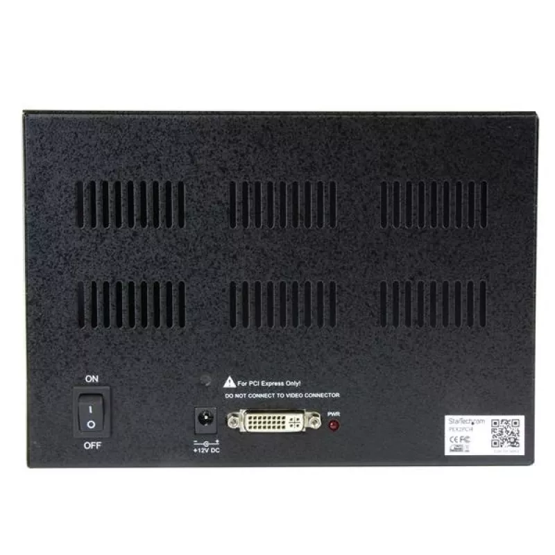 StarTech.com Sistema de expansão PCI Express para 4 slots PCI, Preto, CE, FCC, RoHS, 12 V, 3 A, 0 - 55 °C, -40 - 75 °C