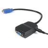StarTech.com Splitter de vídeo VGA de 2 portas – alimentado por USB, VGA, 2x VGA, 2048 x 1536 píxeis, Preto, Plástico, 61 m