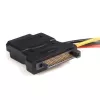 StarTech.com Adaptador de cabo de alimentação SATA para LP4 com 2 LP4 adicionais