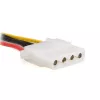 StarTech.com Adaptador de cabo de alimentação SATA para LP4 com 2 LP4 adicionais