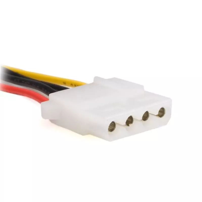 StarTech.com Adaptador de cabo de alimentação SATA para LP4 com 2 LP4 adicionais