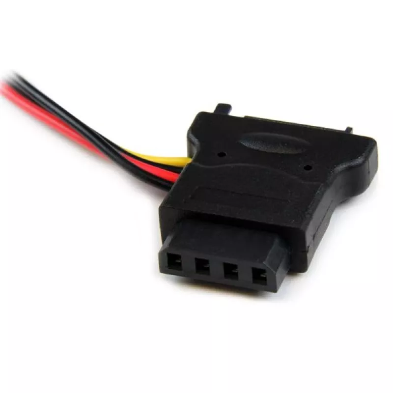 StarTech.com Adaptador de cabo de alimentação SATA para LP4 com 2 LP4 adicionais