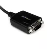 StarTech.com Cabo adaptador profissional USB para Serial de 1,8 m de 1 porta com retenção COM, adaptador USB para RS232 - TAA