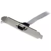 StarTech.com Placa de slot Serial macho de 9 pinos para header de placa-mãe de 10 pinos de 16in (40cm)