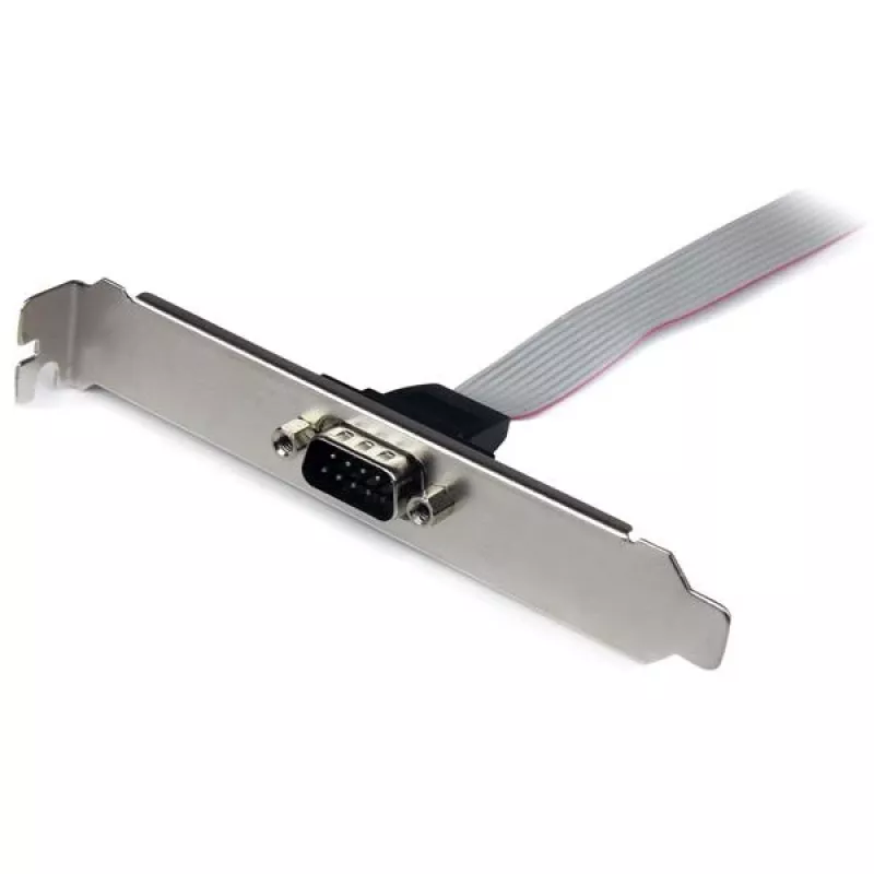 StarTech.com Placa de slot Serial macho de 9 pinos para header de placa-mãe de 10 pinos de 16in (40cm)