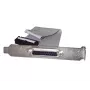 StarTech.com Placa de slot DB25 paralelo fêmea para header IDC de 26 pinos de 16 polegadas